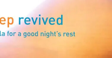 Sleep Revived: Formula for a good night’s rest