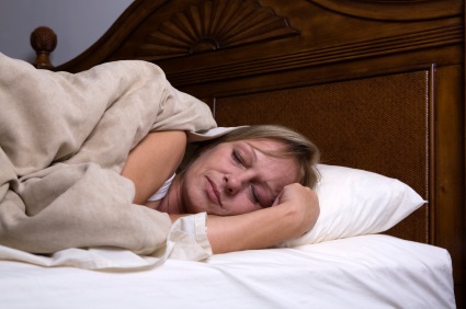 Suntheanine mature woman sleeping