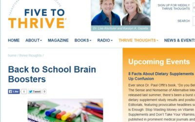 Health website’s strategies for mental focus include Suntheanine